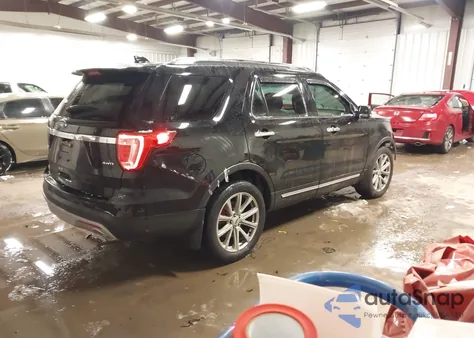 2017 Ford Explorer Limited z USA, uszkodzony, nr VIN 1FM5K8F8XHGA34943